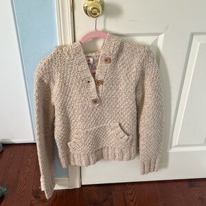 Cozy beige knit sweater